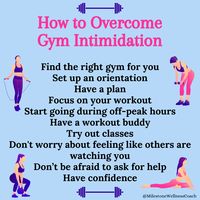 If you haven’t been to the gym in over a year or you’re just starting – Joining a gym may seem like a big foreign space, loud, everyone looks like they know what they are doing and all the equipment may seem large & intimidating. Here’s how to get past the roadblocks in your way. --X-- #fitnesstips #workouttips #gymtips #gymmotivation #gymlife #gymadvice #gymgoals #fitnessmotivation #fitnessjourney #fitfam #training #exercise #weightlossjourney #weightlosstips #weightloss #weightlossmotivation