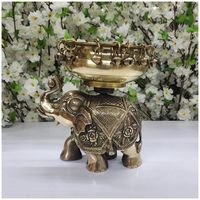 Elephant Brass Urli Bowl Urli-floating Flowers Candle | Etsy