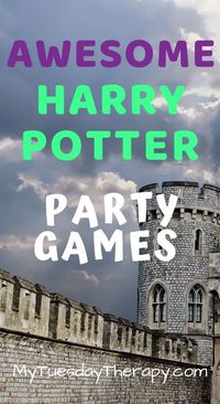 Harry Potter Party Games. Potterheads will enjoy this harry Potter Party filled with fun Harry Potter activities. How to host a totally amazing Harry Potter Birthday party on a budget. Harry Potter Party Ideas for Kids and Teens.