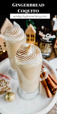 #cocktail #holidaycocktails #eggnog #coquito
