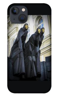 Three Muses - Calliope Thalia and Melpomene iPhone 13 Case for Sale by Mary Lee Dereske. Protect your iPhone 13 with an impact-resistant, slim-profile, hard-shell case. The image is printed directly onto the case and wrapped around the edges for a beautiful presentation. Simply snap the case onto your iPhone 13 for instant protection and direct access to all of the phone's features!