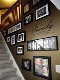 photo collage wall