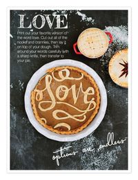 Most beautiful pie topper ever. And not nearly as hard as you might think.