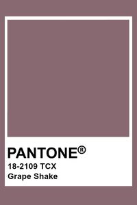 Pantone Grape Shake