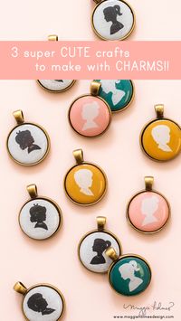 3 ways to use charms in crafting on Maggie Holmes blog