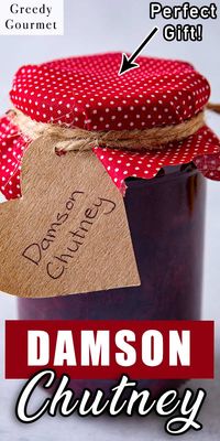 This Damson Chutney recipe goes with so many different types of foods and is also perfect as homemade foodie gift. You will need few ingredients to make it. This recipe needs time and patience to make but waiting will be worth it because of its spicy, tangy, rich and delicious taste that you will surely make again and again. Try this now! #damsonchutney #damson #chutney #spiceddamsonchutney #chutneyrecipe #spicedip #savorydip #damsonrecipe #easyrecipe