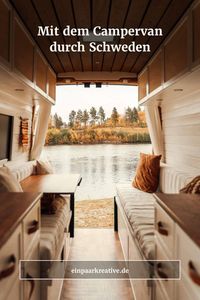 Schweden's Wälder und Seen haben unser Herz in bekannter, schwedischer Gemütlichkeit erobert. Wir zeigen dir, wie man mit seinem Campervan durchs Land reisen kann und was dich dabei erwartet. #schweden #roadtrip #campinginschweden #camping #womoinschweden #schwedenguide