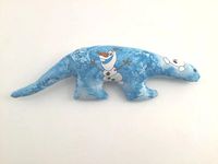 Dinosaur Toy Disney Frozen Fabric Olaf Stuffed Toy Blue - Etsy