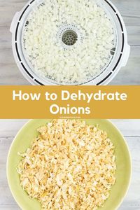 How to make Dehydrated Onions for food storage. Is your garden over flowing or have you bought onions at a great price? Preserve them by dehydrating so they last months or years.