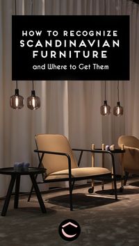 How do you know where to find Scandinavian furniture? Can you recognize them when you see them? I share the details that can help you a lot.