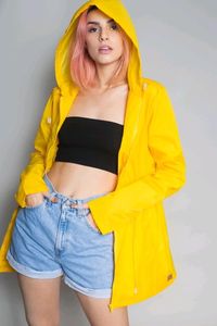 Capa de Chuva Amarela - Feminina