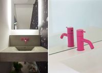 Pink Vola Faucets/Remodelista