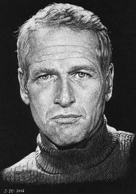 Paul Newman by vanKristen