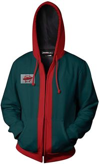 Amazon.com: NewDong Adult & Kids Miles Morales Hoodie Sweatshirt Zipper Jacket Coat Cosplay Costume Green Cotton, Dark Green, Large : Clothing, Shoes & Jewelry