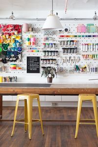 Today I’m sharing the Craft Area! Crafting is how Oh Happy Day started and it’s really built into the DNA of the brand. I remember sitting on the floor of my living room making these pinatas for a blo http://amzn.to/2sbdGvJ