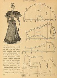 86 VICTORIAN COSTUME PATTERNS Design Your Own di HowToBooks
