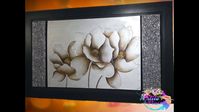 CUADRO GANADOR ¡¡¡ FLORES CON TEXTURAS!!! - YouTube