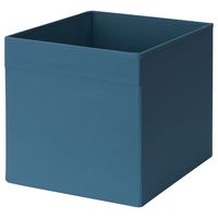 DRÖNA Box, dark blue, 13x15x13" Perfect for everything from newspapers to clothes. Easy to pull out as the box has handles on both sides.