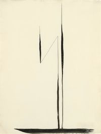 Black Lines, 1916 by Georgia O'Keeffe - Paper Print - Georgia O'Keeffe Museum Custom Prints - Custom Prints and Framing From the Georgia O'Keeffe Museum