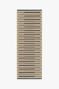 Canvi Stripe Re-Jute Rug | Machine Washable Area Rug | Ruggable