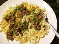 Beef and Noodles