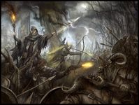 Cover for Fantasy Flight Games for Warhammer Fantasy Roleplay 3rd Edition, The Gathering Storm. © Games Workshop