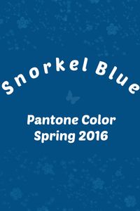 Pantone Snorkel Blue