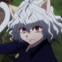 This image bounces off a smug aura - Tags #hxh #hunterxhunter #pitou #neferpitou #waifus #anime #neko #animewaifu