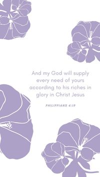 bible verse wallpaper; phillipians 4:19