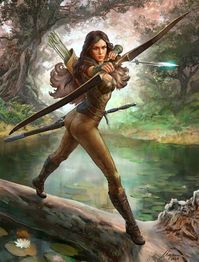 ArtStation - Catti-brie, Anton Marinin