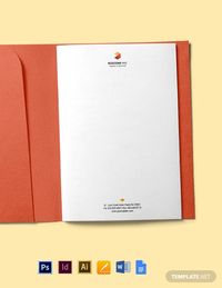 Professional IT Letterhead Template