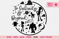 To infinity and beyond svg, Toy Story svg, Andy svg, Disney SVG, Disneyland svg, Disney silhouette,