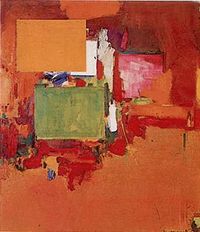 Song of the Nightingale by Hans Hofmann, 1964 Oil on Canvas #hanshofmann #abstract #abstractexpressionism