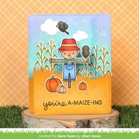 Lawn Fawn Video {9.1.22} Chari's Happy Harvest Peekaboo Pop-Up card - Lawn Fawn