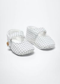Check cotton shoes - Girls | Mango Kids USA