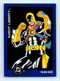 Agent Liberty - trading card