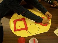 Chalk Talk: A Kindergarten Blog: More Shapes in Math Work Stations
