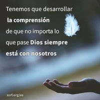 Pase lo que pase en la vida, algo positivo o negativo Dios siempre está ahí con nosotros. Si podemos estar agradecidos con Él durante los momentos positivos y entregarnos a Él en los momentos negativos, siempre podremos permanecer estables.