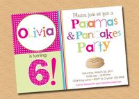 PJ's & Pancake Party