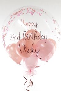 Rose gold and pink, rose gold and silver... whatever your preference these beautiful balloons are perfect for sending as a gift or using as table decorations. 🎈Balloons personalised with your own message. 🎈Supplied inflated. 🚚Delivered throughout the UK! To find out more please visit our website