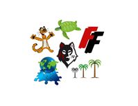 Custom Image Temporary Tattoos - YOUR Logo or Artwork in 2-inch size - The picture must have white or clear background