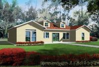 Traditional House Plan - 2 Bedrooms, 2 Bath, 1860 Sq Ft Plan 41-587