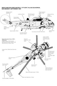 Westland Sea King helicopter