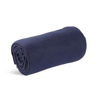 Amazon.com: World's Best Cozy-Soft Microfleece Travel Blanket, 50 x 60 Inch, Navy: Home & Kitchen