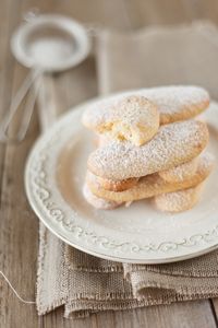 Easy and Delicious Ladyfingers Recipe -- makes 48 servings. That's a lot of lady fingers.
