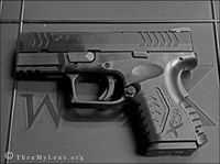 Springfield XDM Compact .40S&W Speed up and simplify the pistol loading process with the RAE Industries Magazine Loader. http://www.amazon.com/shops/raeind