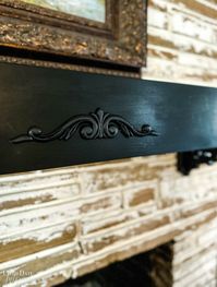 Try this Easy and Modern Fireplace Facelift for a Floating Mantel -