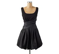Black bridesmaid dress