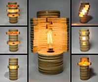 Sculptural - Customizable - Plywood Lamp : 26 Steps (with Pictures) - Instructables