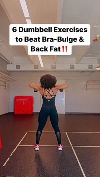 Weight loss & Healthy lifestyle Expert🇨🇲 on Instagram: "🔥Bye Bye Bra-Bulge/Back fat🔥 These resistance training exercises work to strengthen your back muscles, which will not only change their appearance but also help to lower the risk of injury. Losing fat typically requires a combo of eating healthy, working out regularly, and reducing calories. Doing exercises that build muscle in your upper and lower back can also tone up your back muscles. 👉🏾Aim for 12-15 reps and three sets of each! P